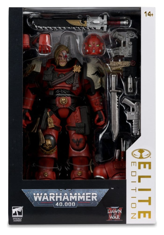 Warhammer 40,000 Dawn of War McFarlane Elite Edition Action Figure Captain Cyrus (Dawn of War 4) 20 6