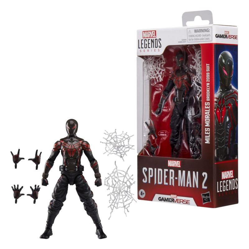 Spider-Man 2 Marvel Legends Gamerverse Action Figure Miles Morales (Brooklyn 2099 Suit) 15 cm 2