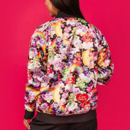 The Care Bears x Universal Monsters by Loungefly Bomber Jacket Unisex Barbie 65th Anniversary Size L 3