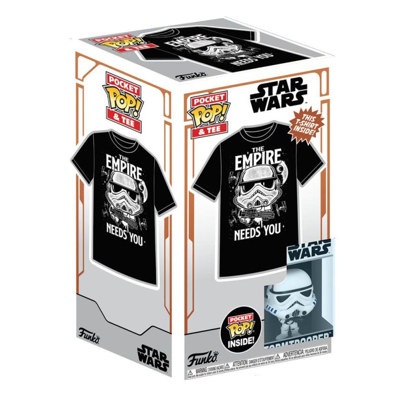 Star Wars Pocket POP! & Tee Box Stormtrooper (KD)