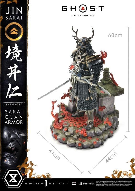 Ghost of Tsushima Statue 1/4 Sakai Clan Armor 60 cm