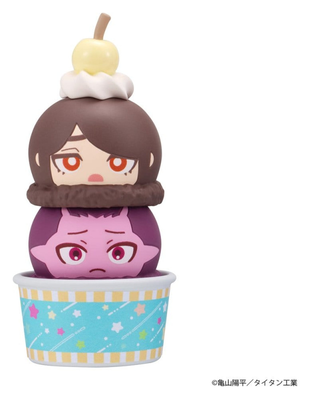 Milky Subway The Galactic Limited Express Tsumichen Stack up & Change Mini Figures 8 cm Blind Box As 4