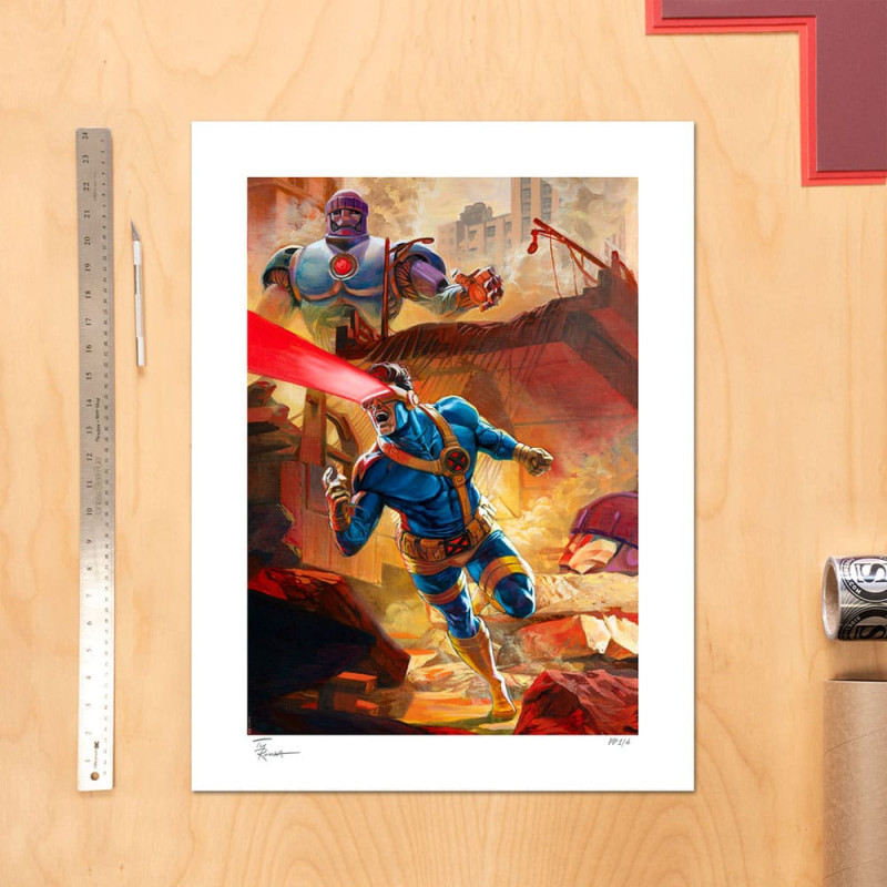 Marvel X-Men Art Print Cyclops 61 x 46 cm - unframed 1