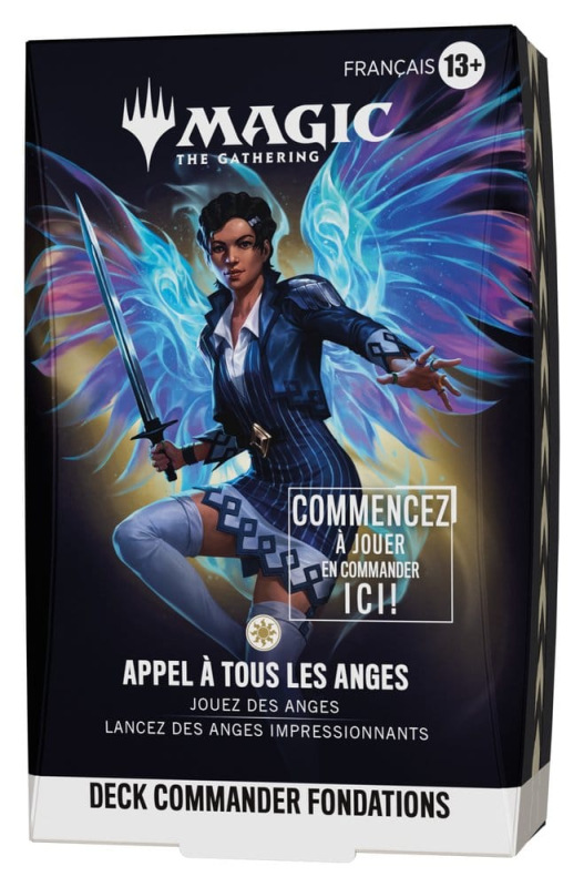 Magic the Gathering Foundations Commander Decks Case (5) french 1