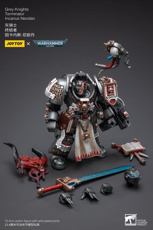 Warhammer 40k: Grey Knights Terminator Incanus Neodan 1/18 Action Figure - Joy Toy (CN)