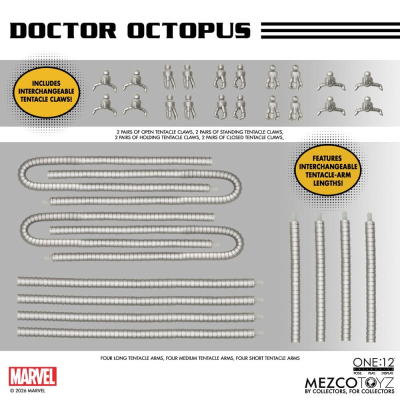 Marvel Comics One:12 Collective Action Figure 1/12 Doctor Octopus 16 cm 2