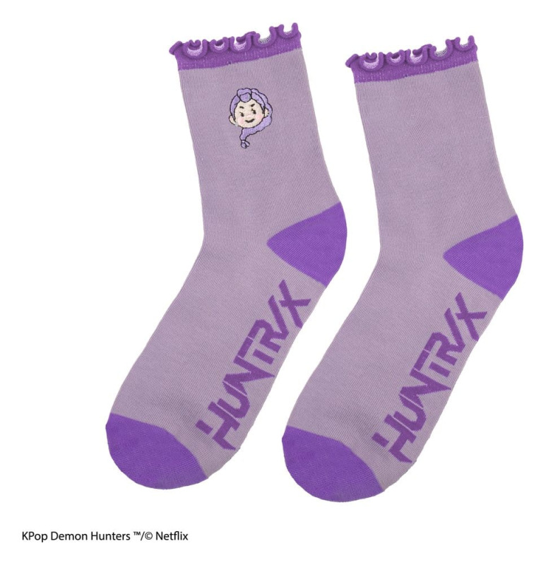 KPop Demon Hunters Socks Set of 3 HUNTR/X 6
