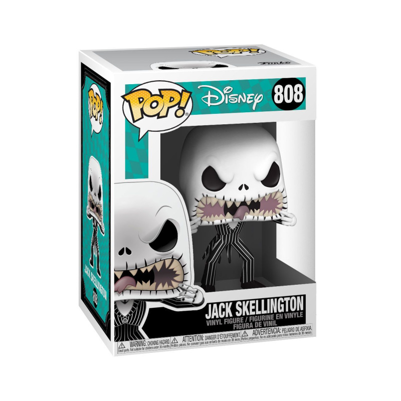 Nightmare before Christmas POP! Disney Vinyl Figure Jack (Scary Face) 9 cm 1