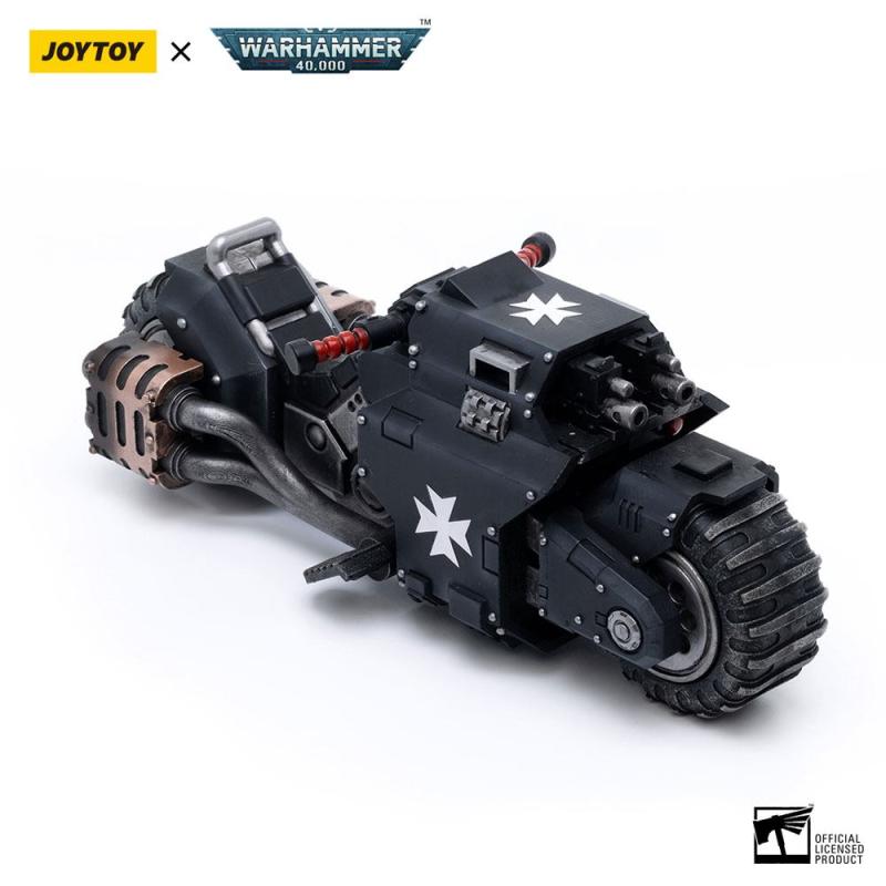 Warhammer 40k Vehicle 1/18 Black Templars Outrider Bike 22 cm