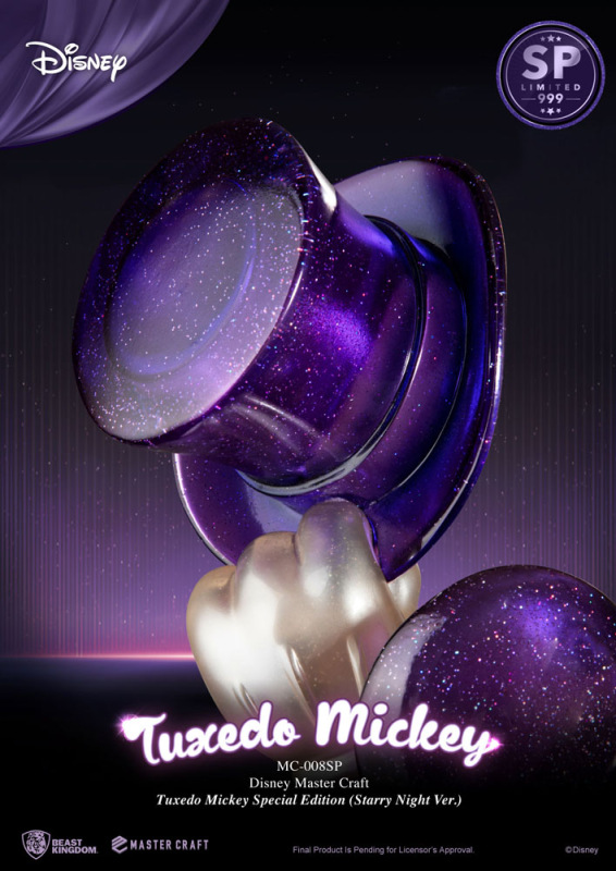 Mickey Mouse Master Craft Statue 1/4 Tuxedo Mickey Special Edition Starry Night Ver. 47 cm 5