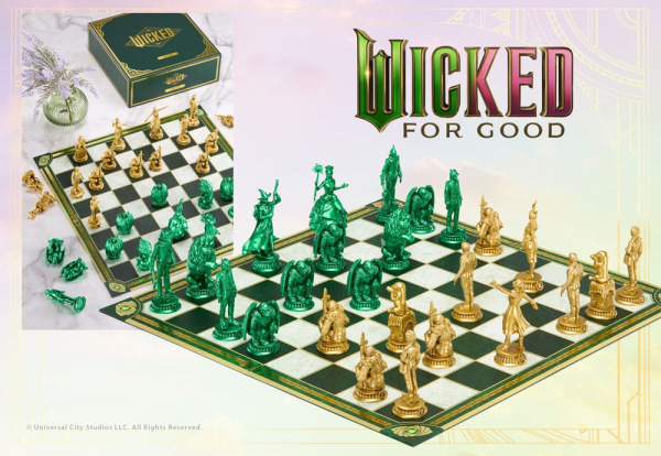 Wicked: For Good Chess Set Shiz vs. Emerald City 3