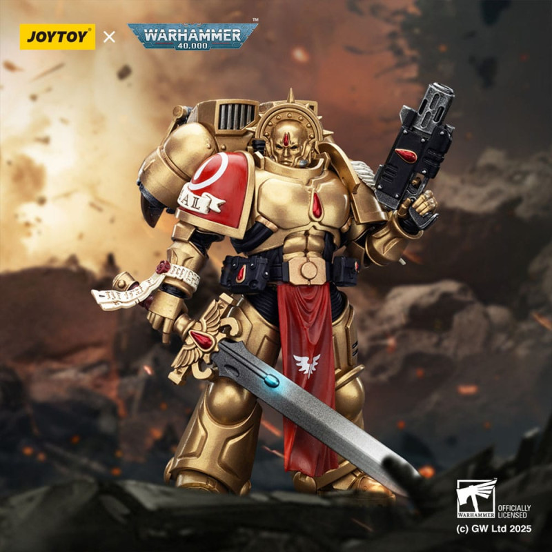 Warhammer 40,000: Combat Patrol Blood Angels Action Figure Sanguinary Guard 1 with Inferno Pistol an 1