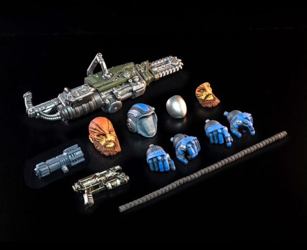 Cosmic Legions: OxKrewe Book One Thraxxon Actionfigur Vellok Speer (Deluxe) 2