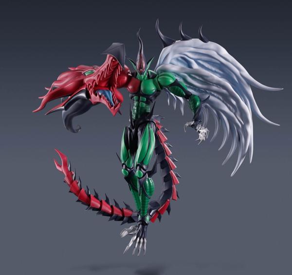 Yu-Gi-Oh! S.H. MonsterArts Action Figure Elemental Hero Flame Wingman 19 cm