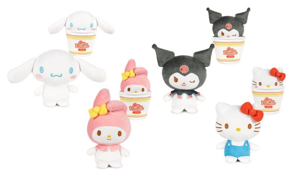 Hello Kitty & Friends Plush Figures - Cup Noodles 16 cm Assortment (24) 1