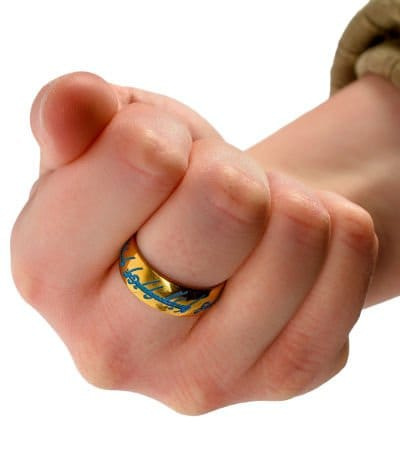 Lord of the Rings Replica One Ring Glow in the Dark 4
