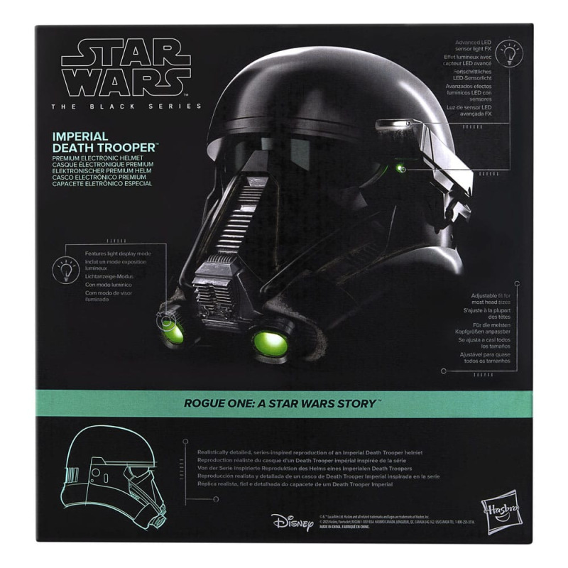 Star Wars: Rogue One Black Series Electronic Helmet Imperial Death Trooper 8