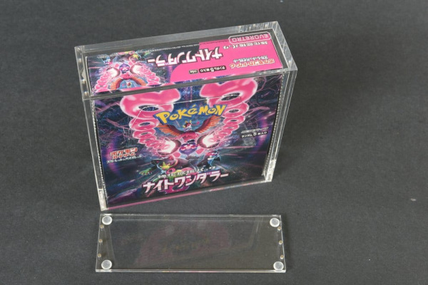 Evoretro Acrylic Display Case for Pokémon Large Japanese Booster Box 12