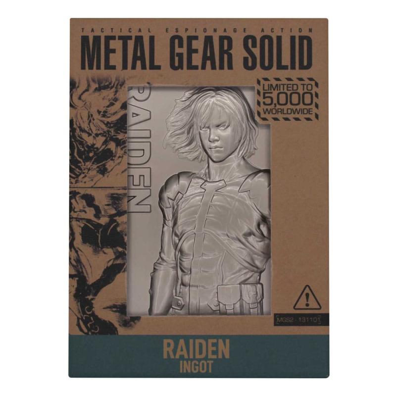 Metal Gear Solid 2 Ingot Raiden Limited Edition 4