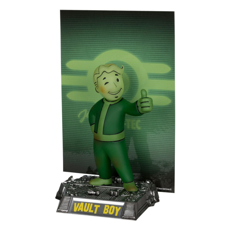 Fallout Movie Maniacs PVC Statue Vault Boy 13 cm 1