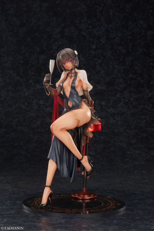 Taimanin RPGX Statue 1/6 Adult Yukikaze Night Party Dress Ver. 26 cm 11
