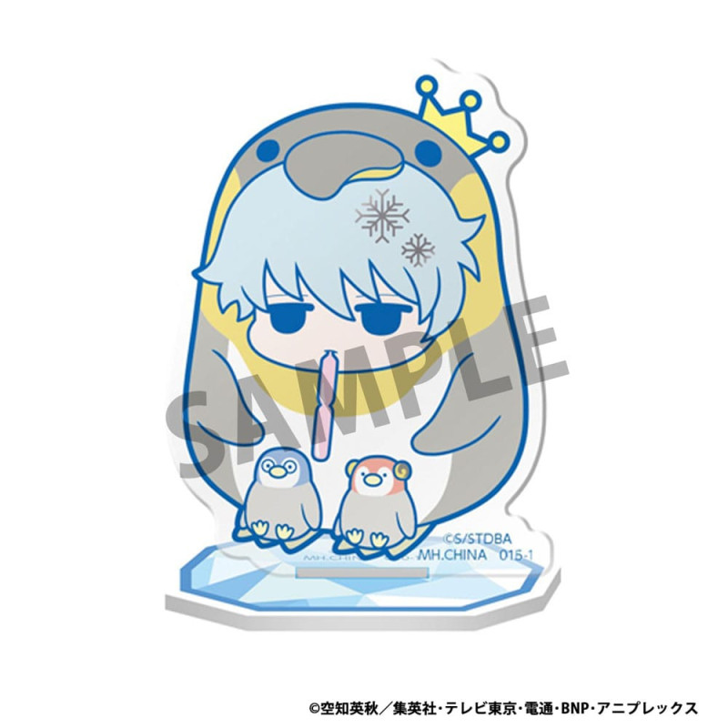 Gintama Acrylic Figure Prince Hata & Animals of Ice 6 cm Display (6) 1