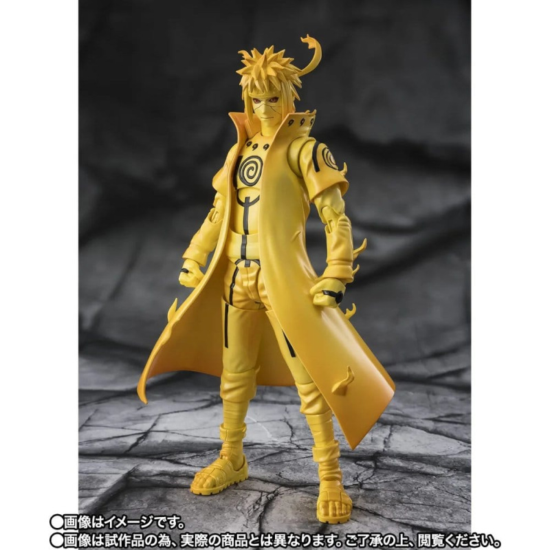 Naruto S.H.Figuarts Action Figure Minato Namikaze (Kurama Link Mode) -Bond of Light That Shatters Da