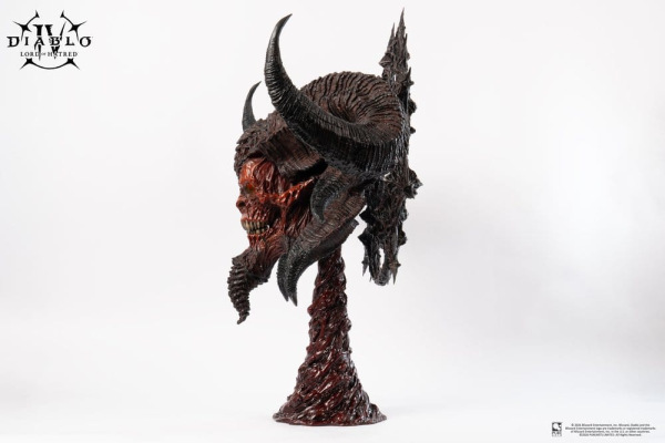 Diablo IV Art Mask Replica 1/1 Scale Lord of Hatred Mephisto 94 cm 2
