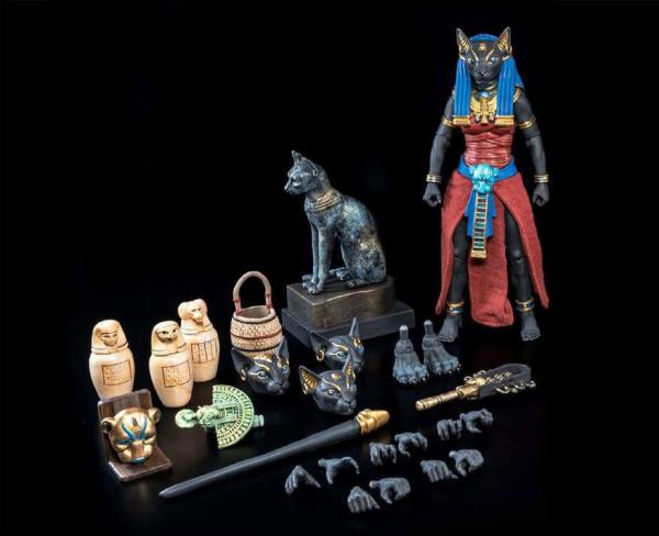 Figura Obscura Actionfigur Bastet Black & Red