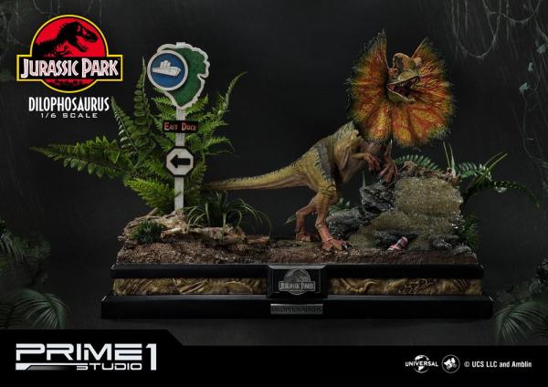 Jurassic Park: Dilophosaurus Bonus Version - Statue 1/6 - Prime 1 Studio