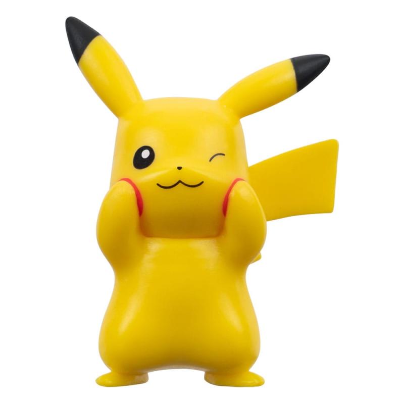 Pokémon Battle Figure Set 3-Pack Pikachu #8, Perrserker, Hawlucha 5 cm