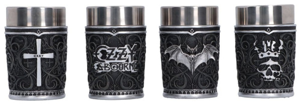 Ozzy Osbourne Shot Glass Set Prince of Darkness 9 cm