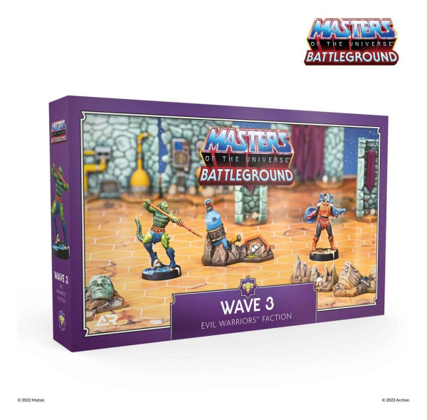 Masters of the Universe: Battleground Miniatures Game Wave 3: Evil Warriors Faction *English Version