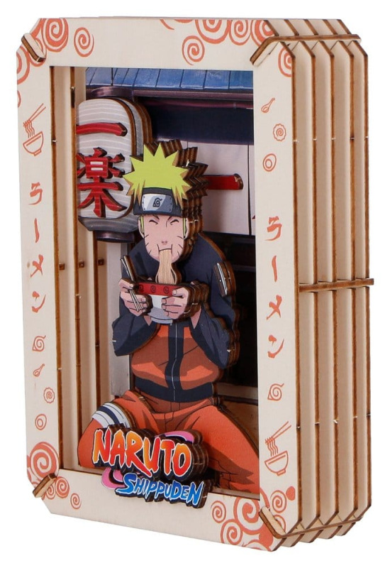 Naruto Model Kit Wooden Theatre Ramen (Medium) 14 cm 1