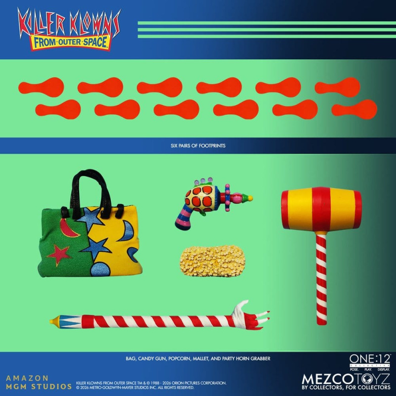 Killer Klowns From Outer Space One:12 Collective Action Figure 1/12 Jumbo 17 cm 2