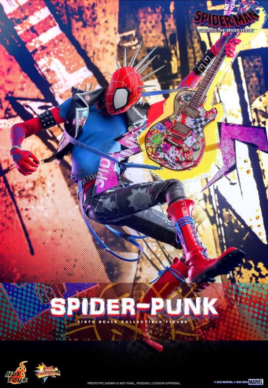 Spider-Man: Across the Spider-Verse Movie Masterpiece Action Figure 1/6 Spider-Punk 32 cm 1