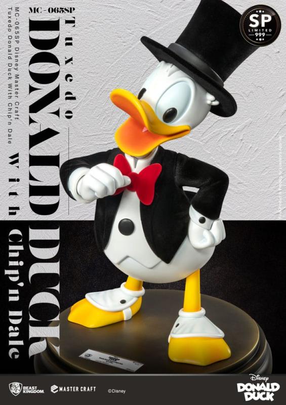 Disney 100th: Tuxedo Donald Duck (Chip'n und Dale) 40 cm Master Craft Statue - BKT