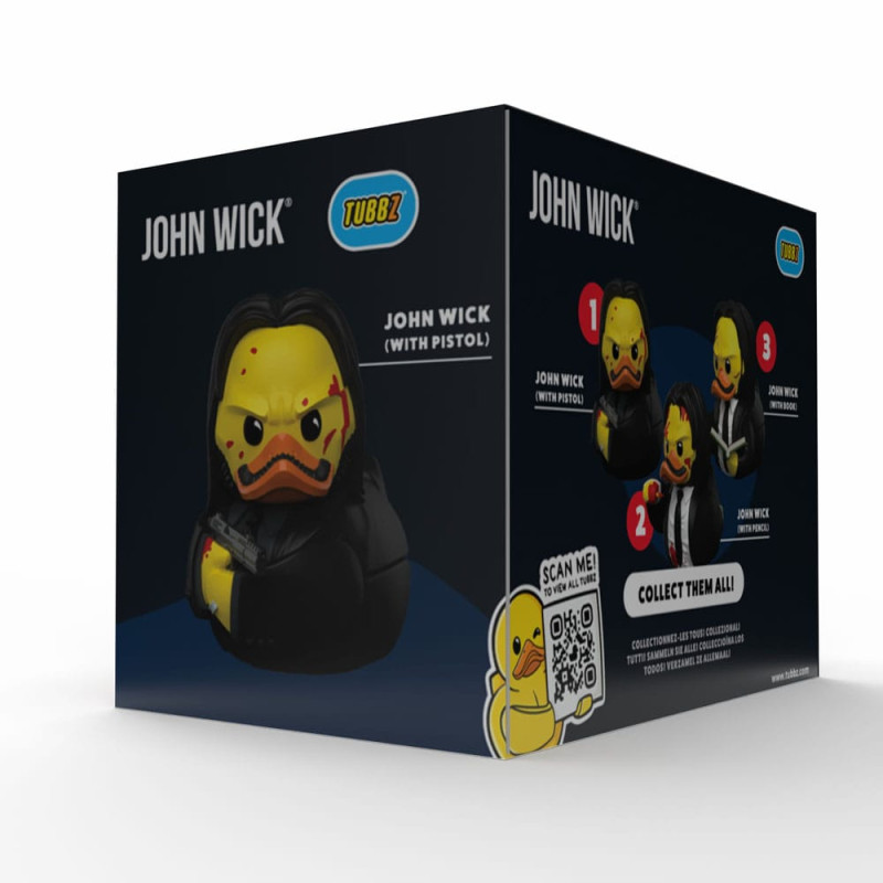 John Wick Tubbz PVC Figure Pistol Boxed Edition 10 cm 3