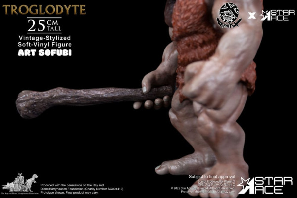 Ray Harryhausen Soft Vinyl Statue Troglodyte (Vintage-Style) 25 cm 4
