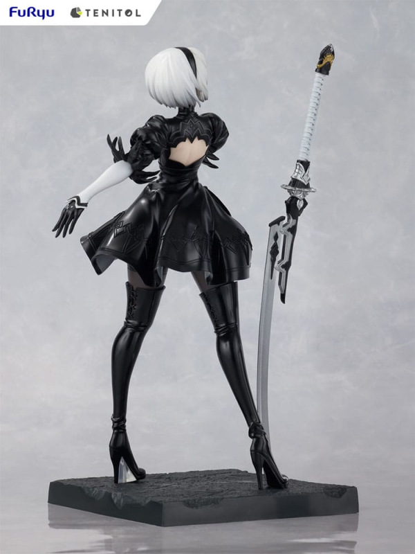 NieR:Automata Tenitol PVC Statue 2B Ver1.1a 22 cm 3