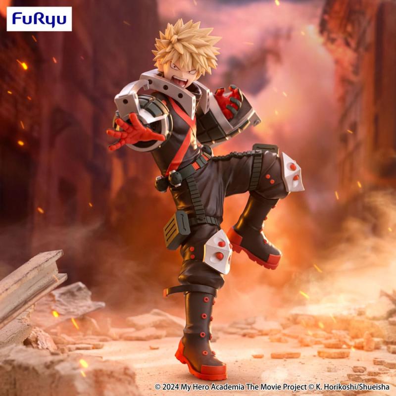 My Hero Academia: You're Next Trio-Try-iT PVC Statue Katsuki Bakugo 21 cm 8