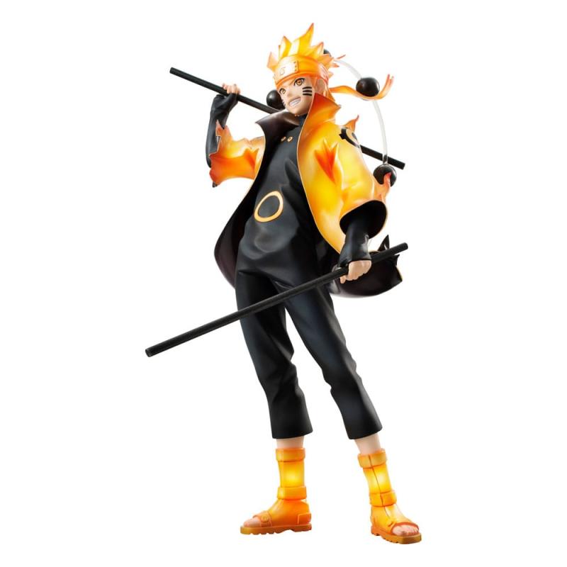 Naruto Shippuden G.E.M. Series PVC Statue Naruto Uzumaki Six Paths Sage Mode 15th Anniversary Ver. 2