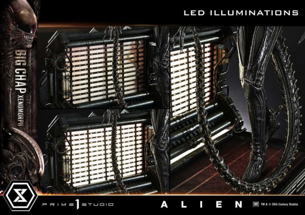 Alien Museum Masterline XL Statue 1/3 Big Chap Xenomorph Regular Ver. Bonus Version 100 cm 7