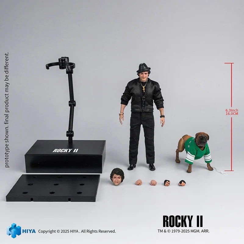 Rocky II Exquisite Super Series Actionfigur 1/12 Rocky 16 cm 3