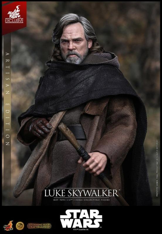 Star Wars: The Last Jedi Movie Masterpiece Action Figure 1/6 Luke Skywalker (Artisan Edition) 29 cm 4