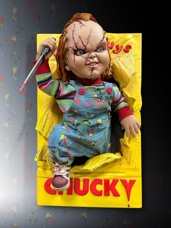 Chucky (Child´s Play) Wall Sculpture 1/2 Bride of Chucky 22 x 23 x 38 cm 4