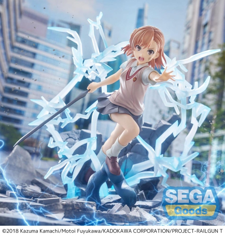 A Certain Scientific Railgun T FIGURIZMa PVC Figure Mikoto Misaka 23 cm 2