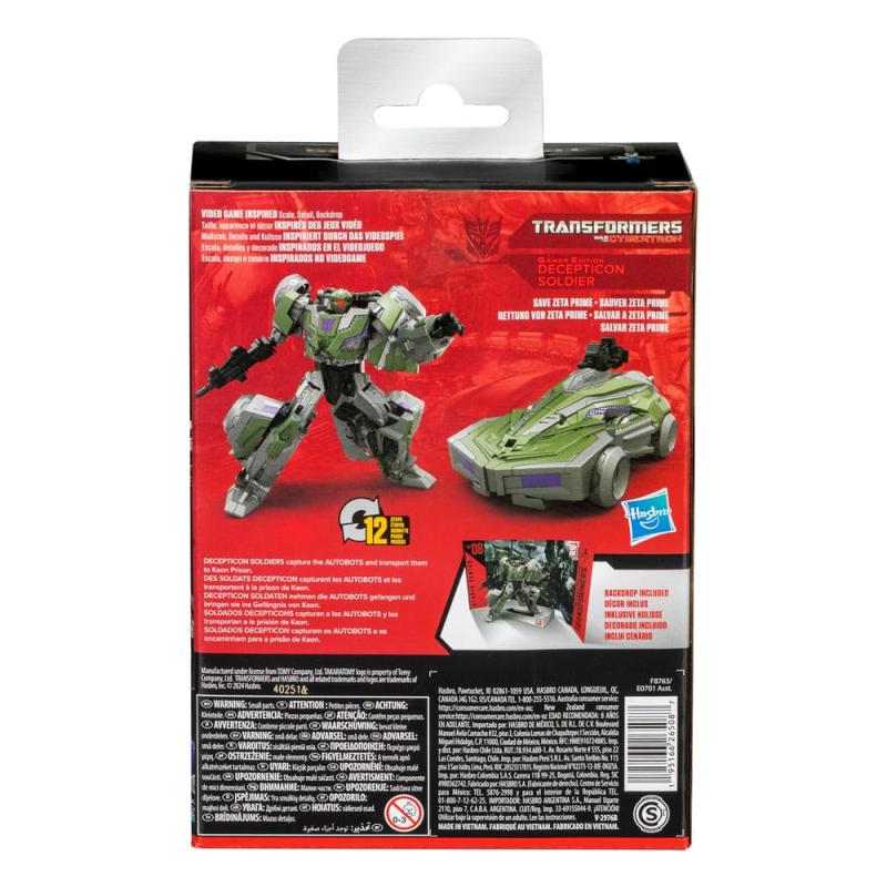 Transformers: War for Cybertron Studio Series Deluxe Class Action Figure Gamer Edition Decepticon So 1