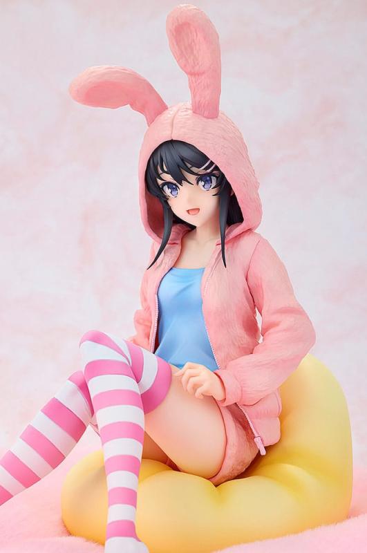 Rascal Does Not Dream of a Knapsack Kid PVC Statue 1/7 Mai Sakurajima Hoodie Look Rabbit Ears Ver. 1