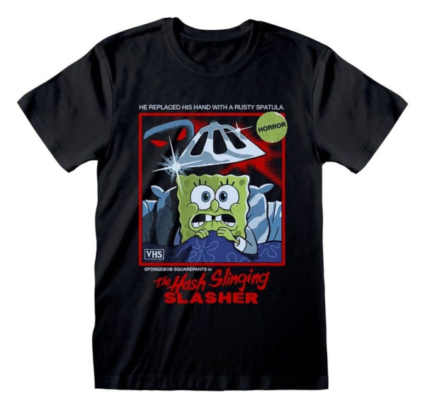 Steven Rhodes x SpongeBob SquarePants T-Shirt The Hash Slinging Black Size M 1